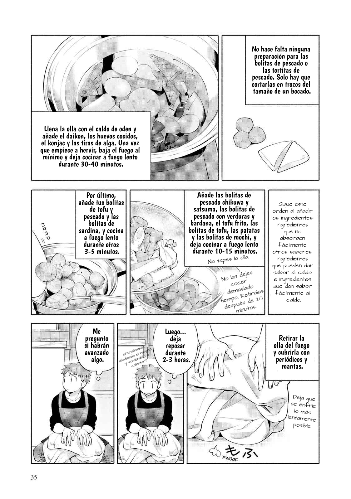 Emiya-san Chi no Kyou no Gohan capítulo 12 página 8