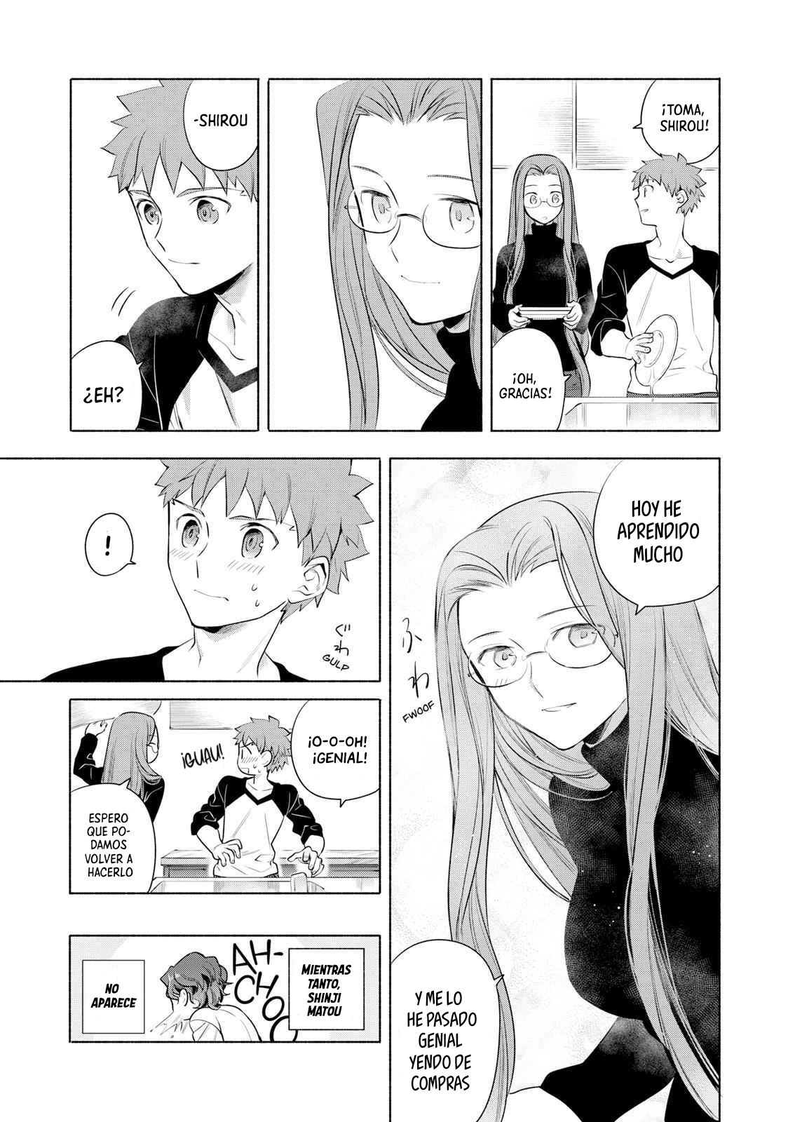 Emiya-san Chi no Kyou no Gohan capítulo 13 página 13