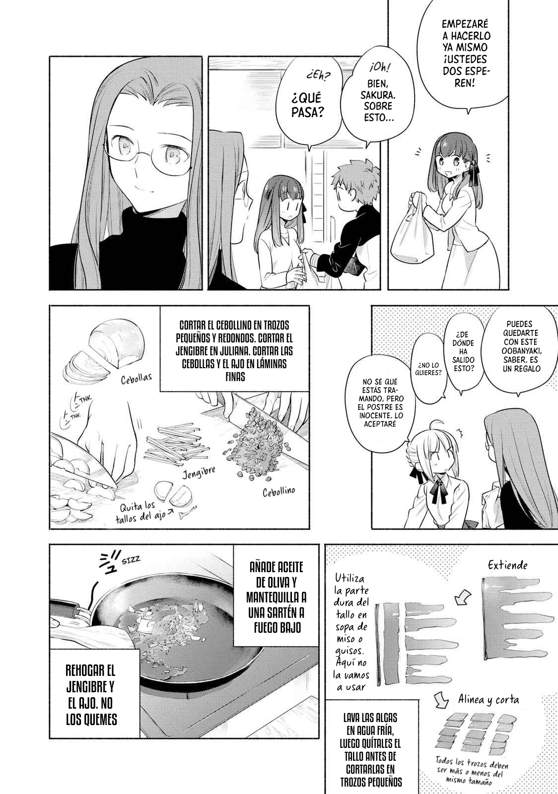 Emiya-san Chi no Kyou no Gohan capítulo 13 página 9