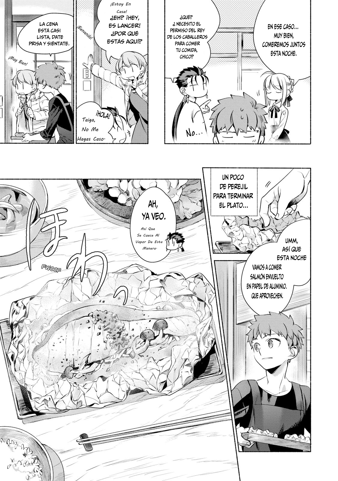 Emiya-san Chi no Kyou no Gohan capítulo 2 página 8