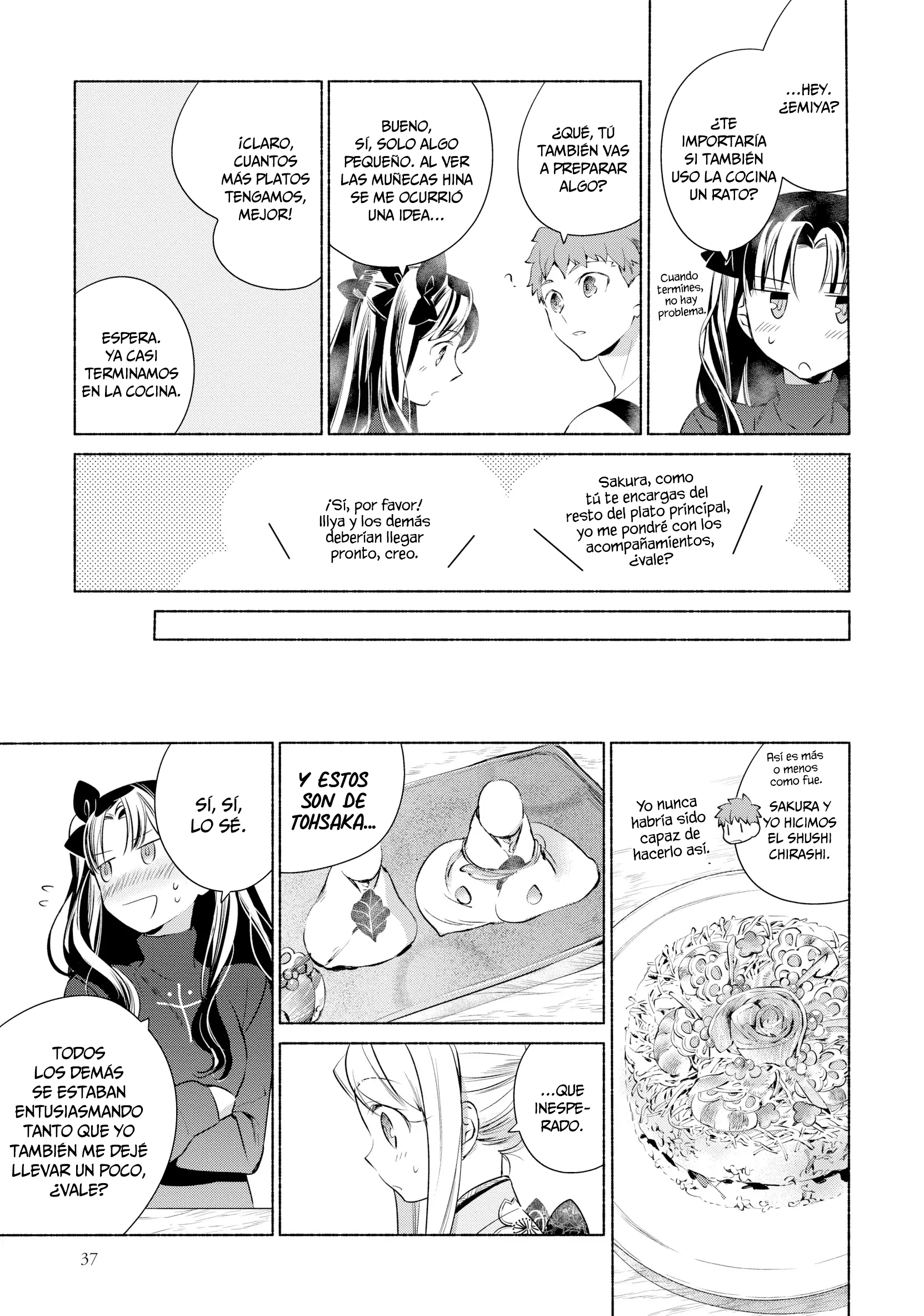 Emiya-san Chi no Kyou no Gohan capítulo 3 página 10