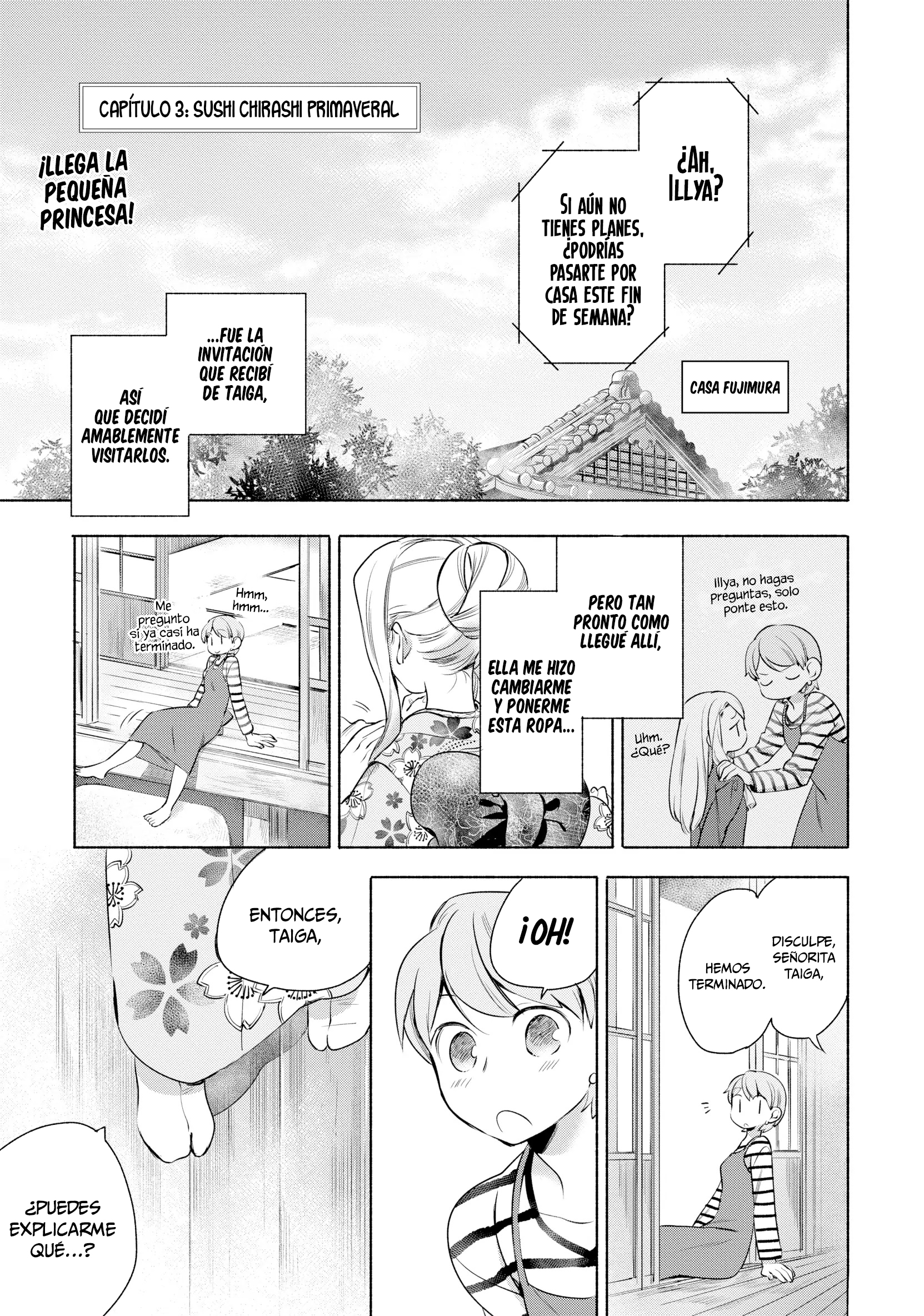 Emiya-san Chi no Kyou no Gohan capítulo 3 página 2