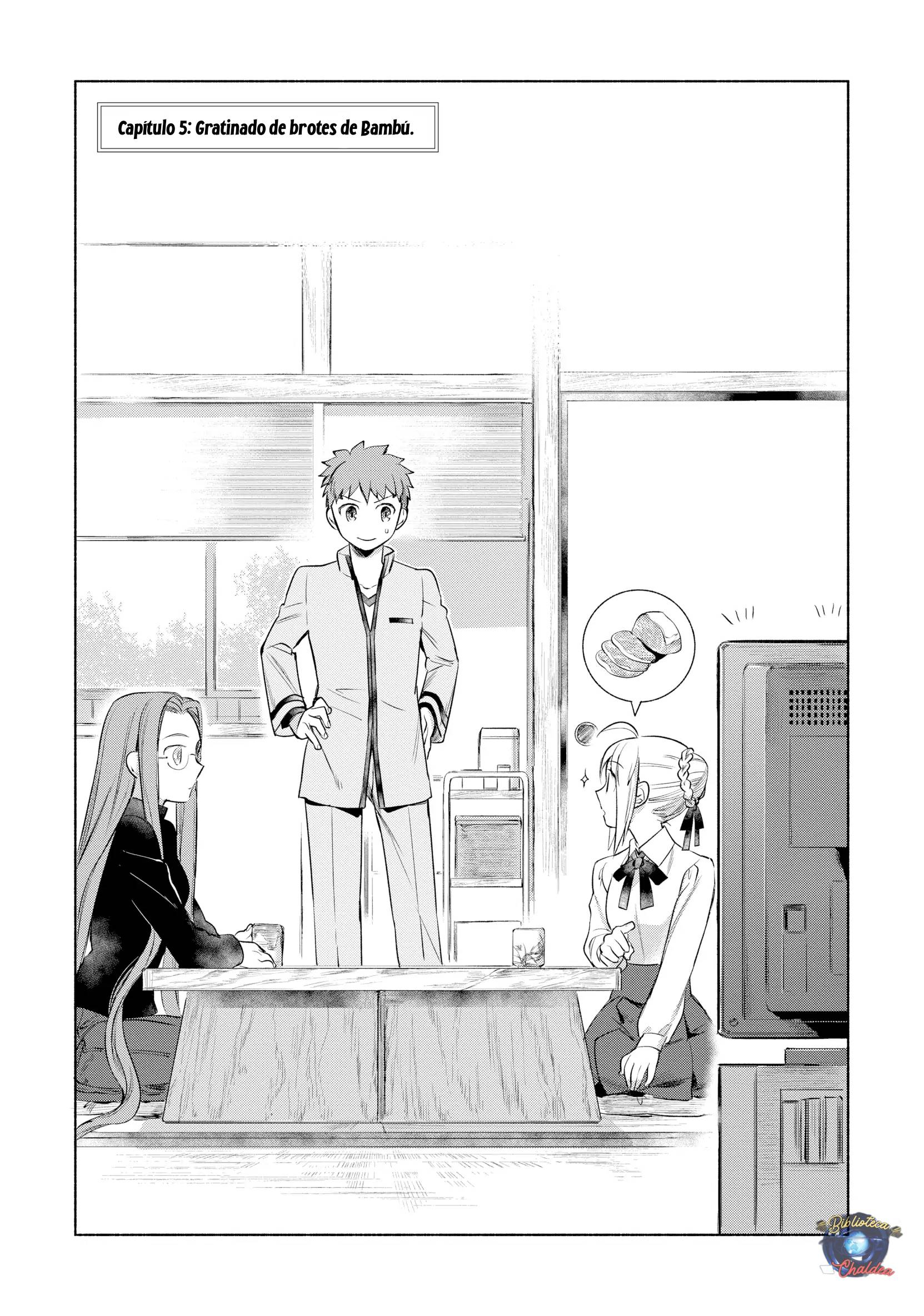 Emiya-san Chi no Kyou no Gohan capítulo 5 página 3
