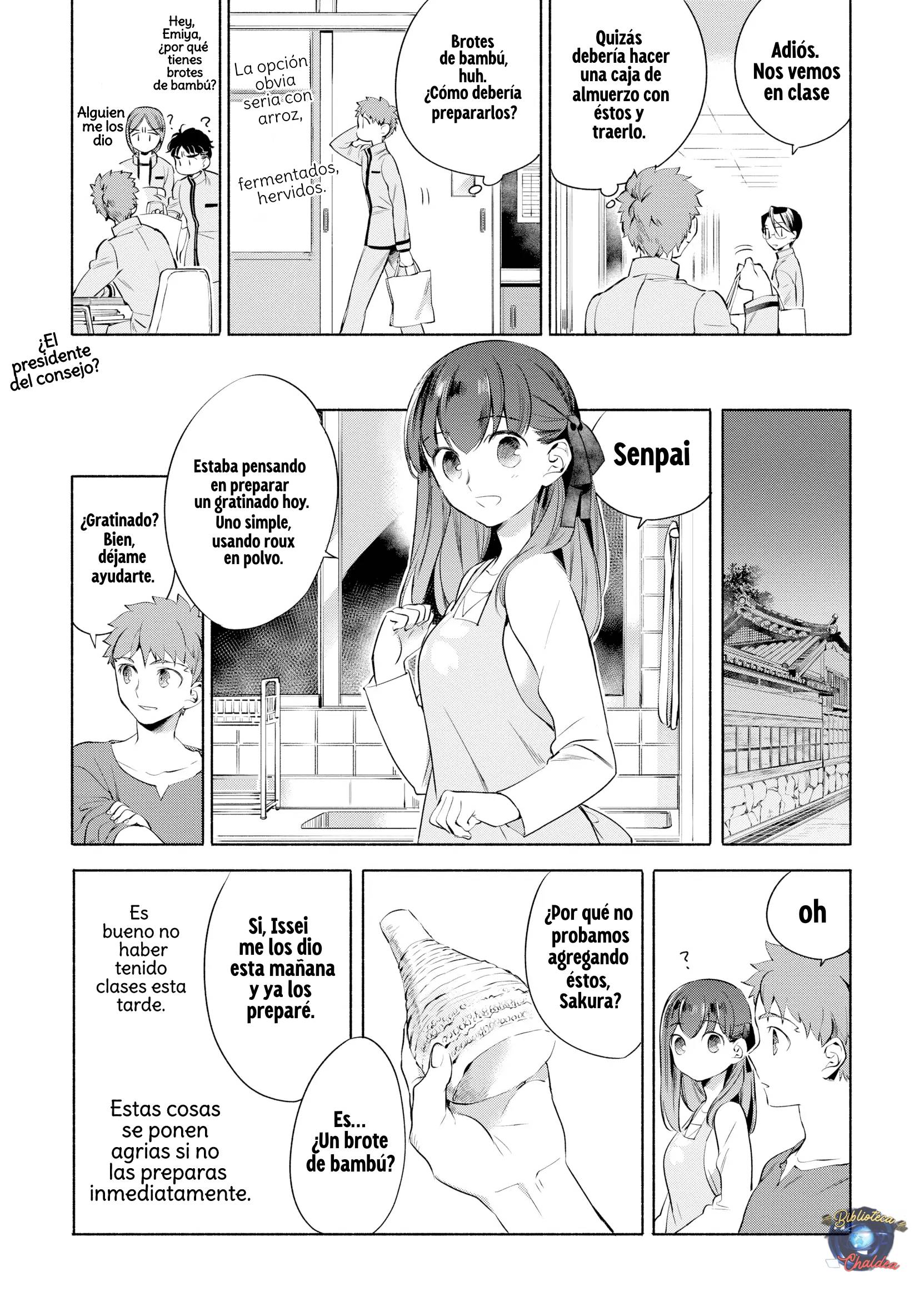 Emiya-san Chi no Kyou no Gohan capítulo 5 página 5