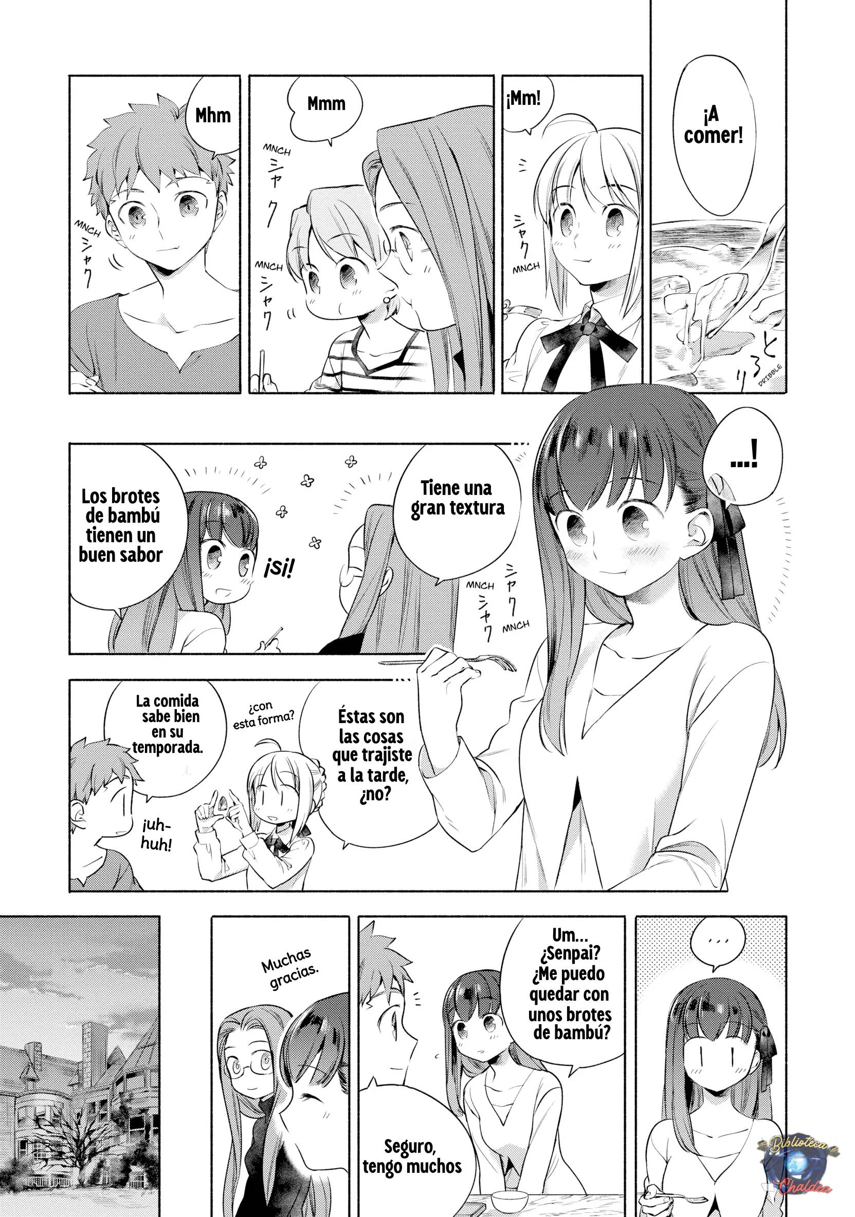Emiya-san Chi no Kyou no Gohan capítulo 5 página 9
