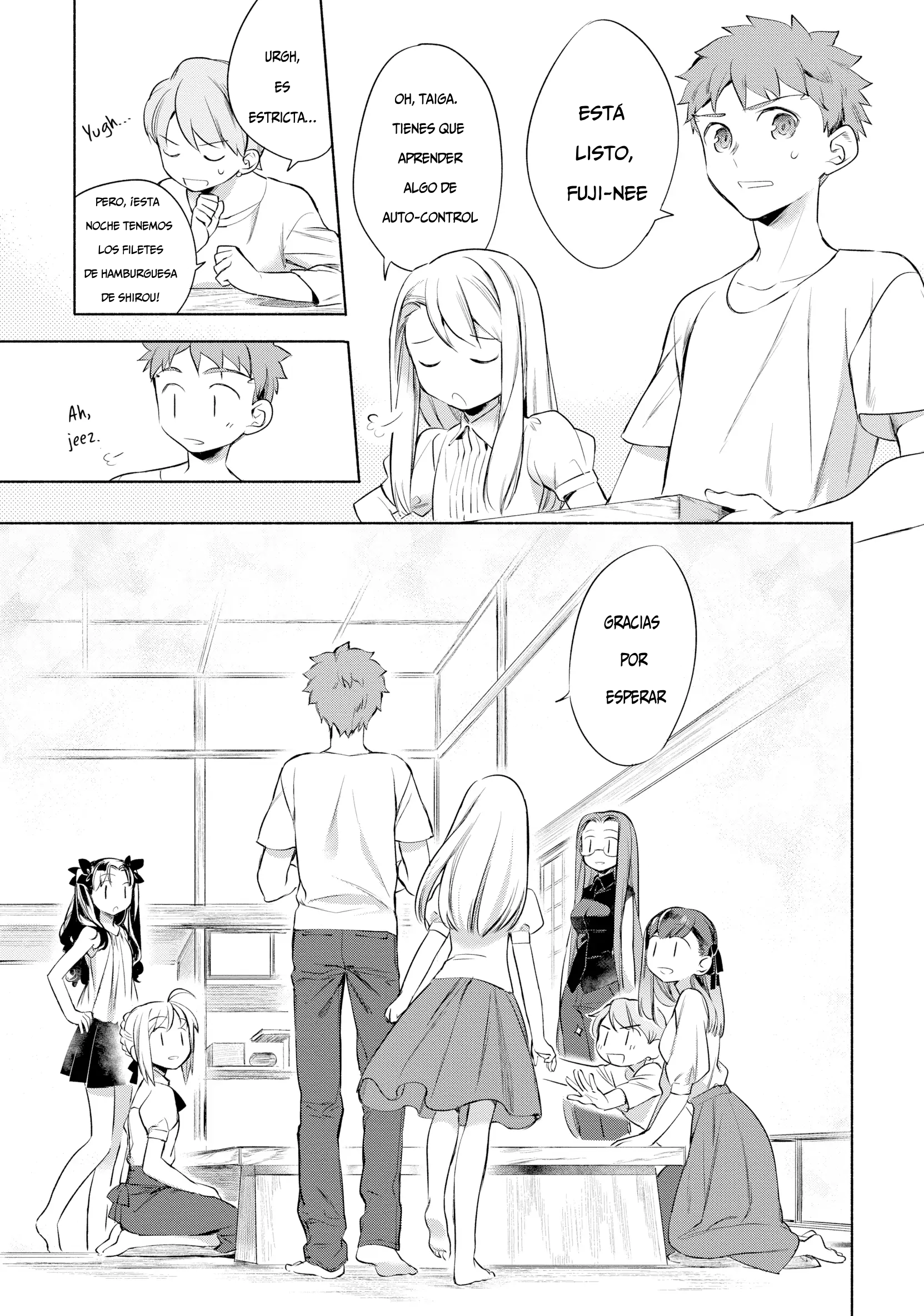 Emiya-san Chi no Kyou no Gohan capítulo 6 página 14