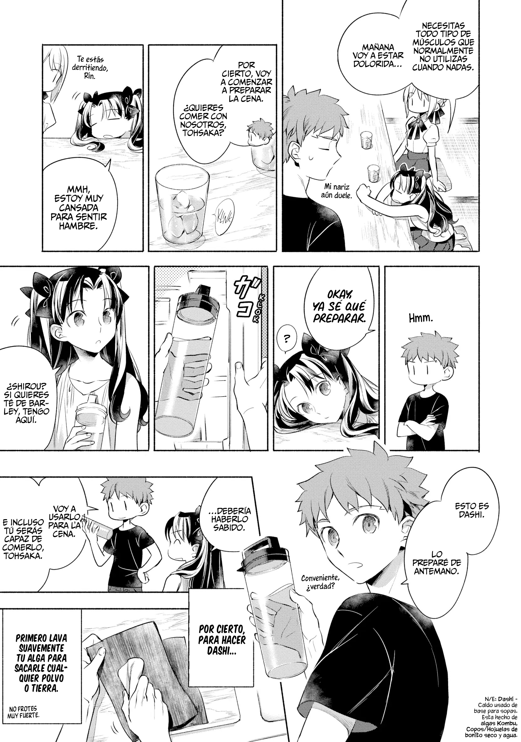Emiya-san Chi no Kyou no Gohan capítulo 7 página 6