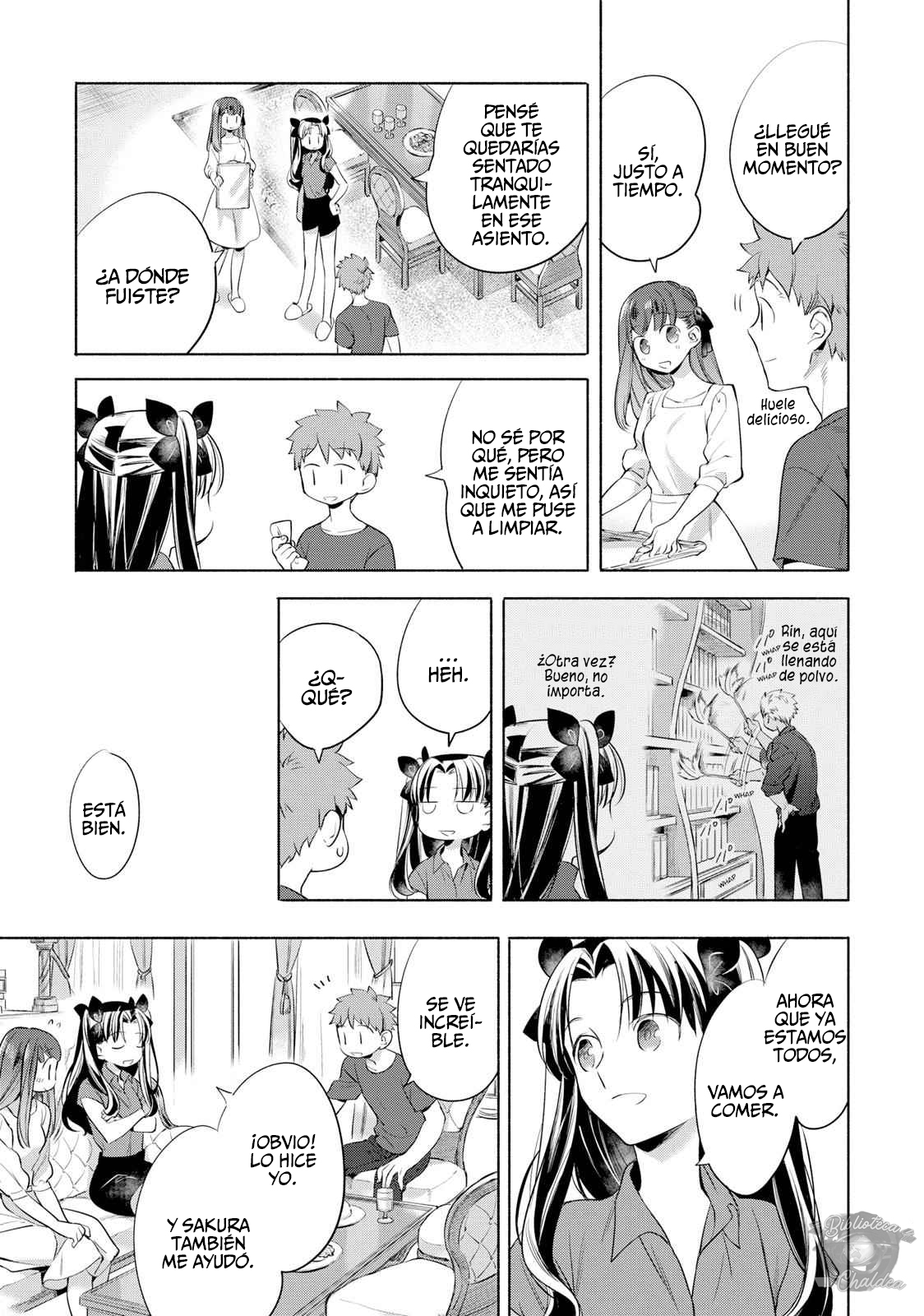 Emiya-san Chi no Kyou no Gohan capítulo 8 página 10