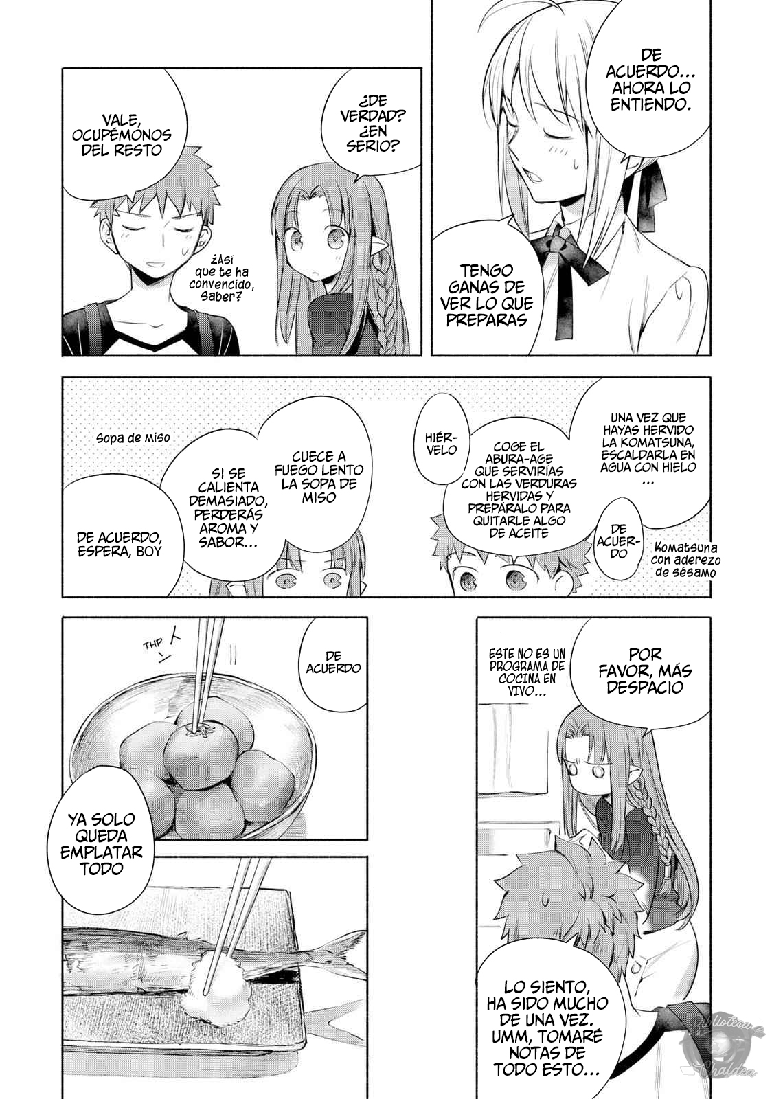 Emiya-san Chi no Kyou no Gohan capítulo 9 página 10