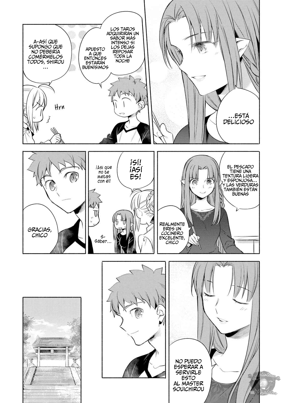 Emiya-san Chi no Kyou no Gohan capítulo 9 página 12
