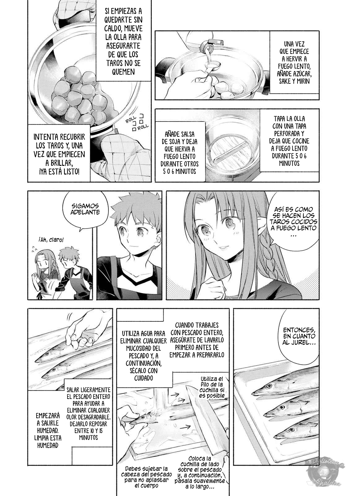Emiya-san Chi no Kyou no Gohan capítulo 9 página 7