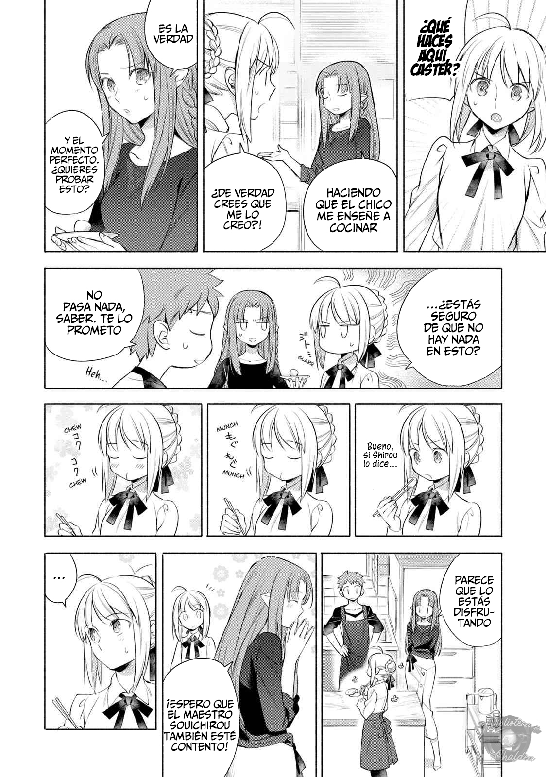 Emiya-san Chi no Kyou no Gohan capítulo 9 página 9