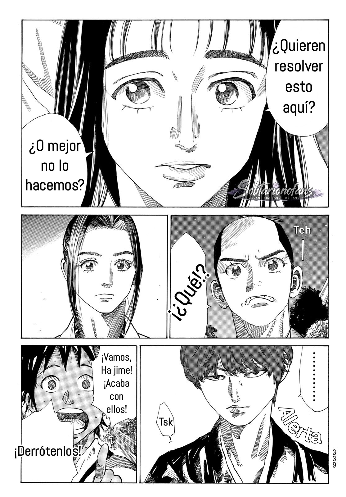 Ao no Miburo capítulo 37 página 14