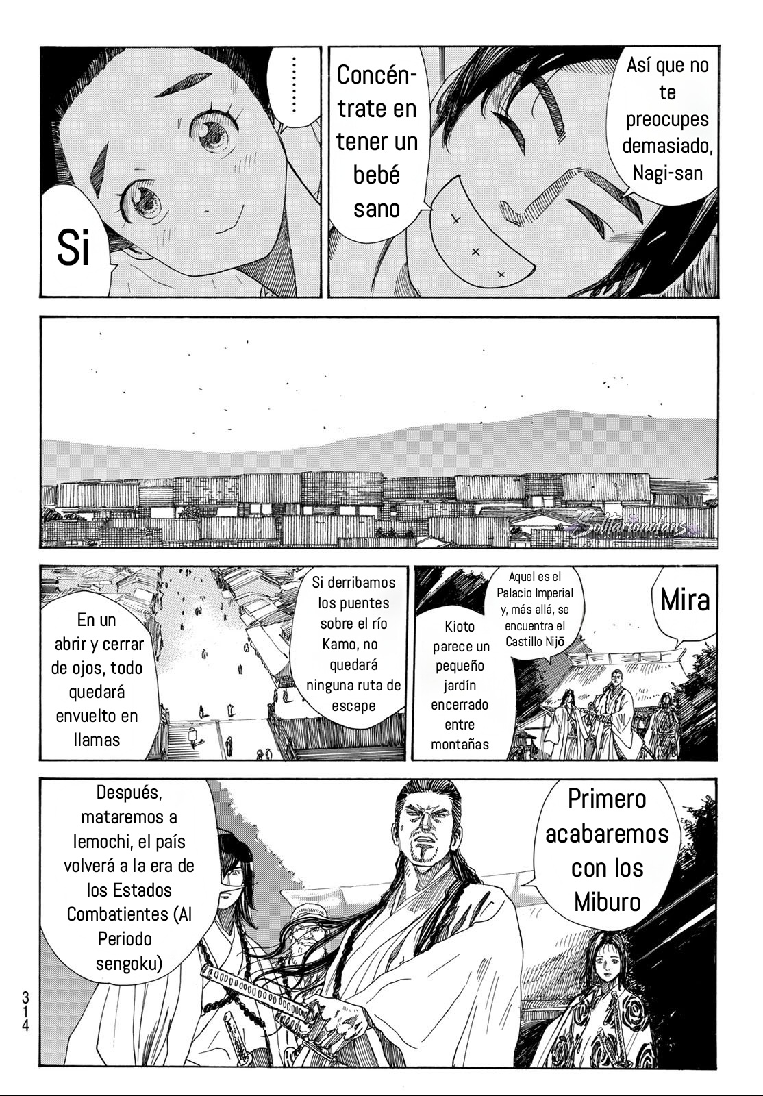 Ao no Miburo capítulo 46 página 9