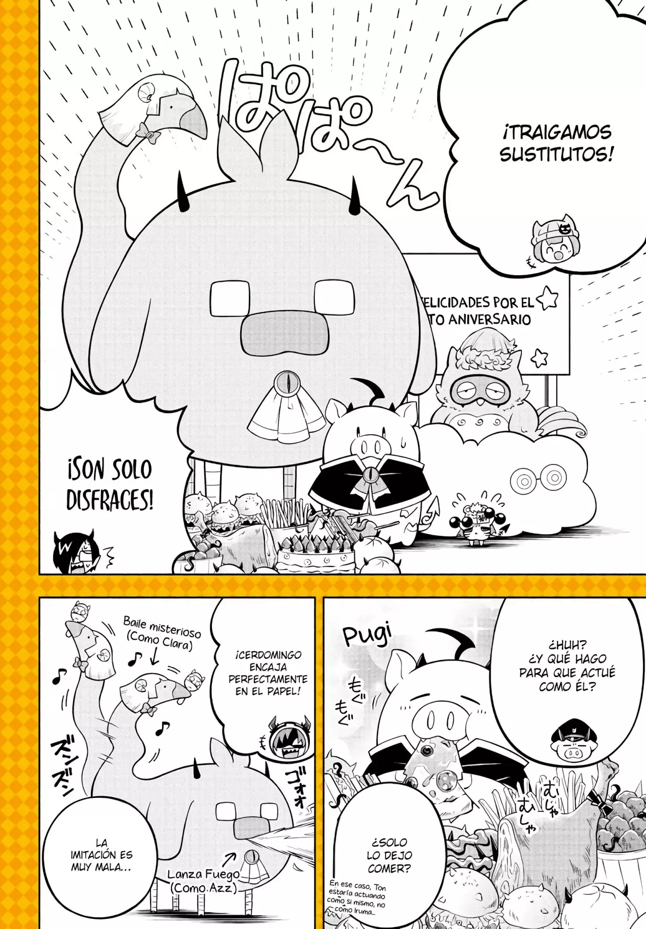 Makai no Shuyaku wa Wareware da! capítulo 151.5 página 3