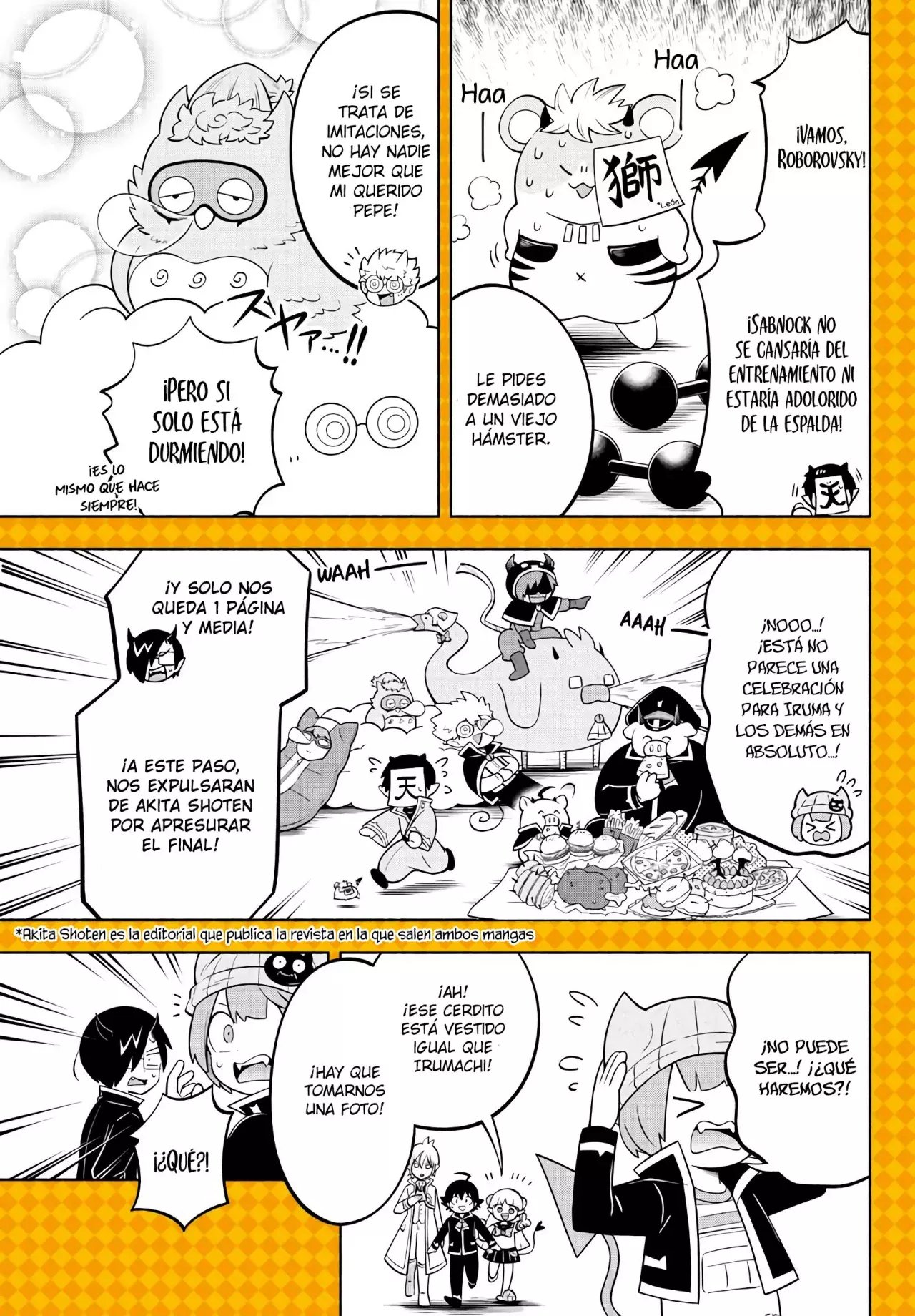 Makai no Shuyaku wa Wareware da! capítulo 151.5 página 4