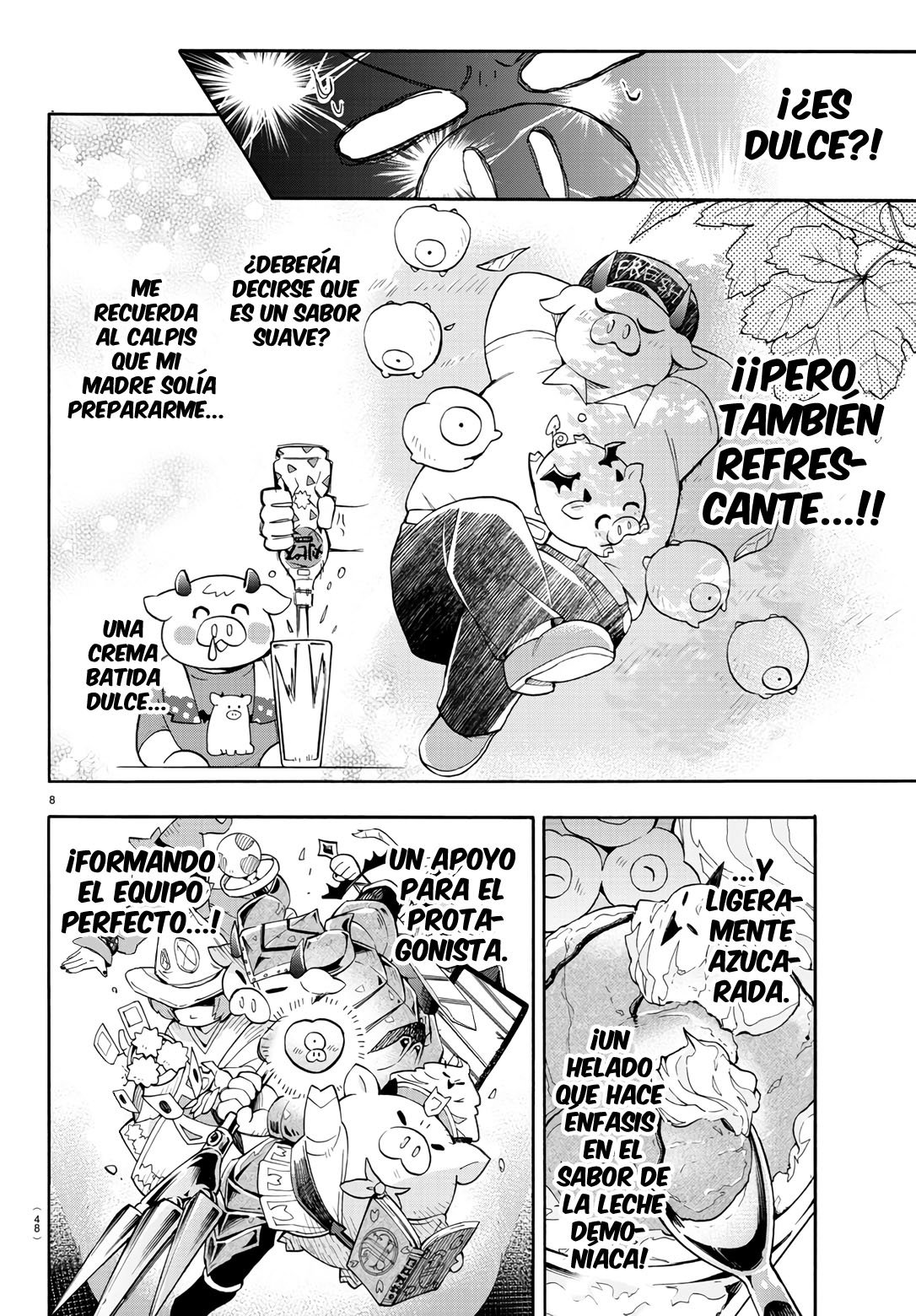 Makai no Shuyaku wa Wareware da! capítulo 77.5 página 9