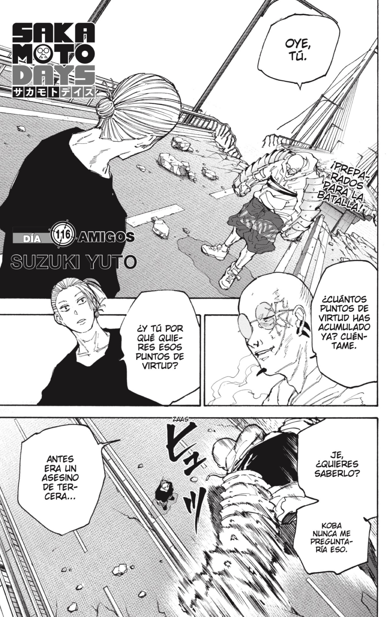 Sakamoto Days capítulo 116 página 1