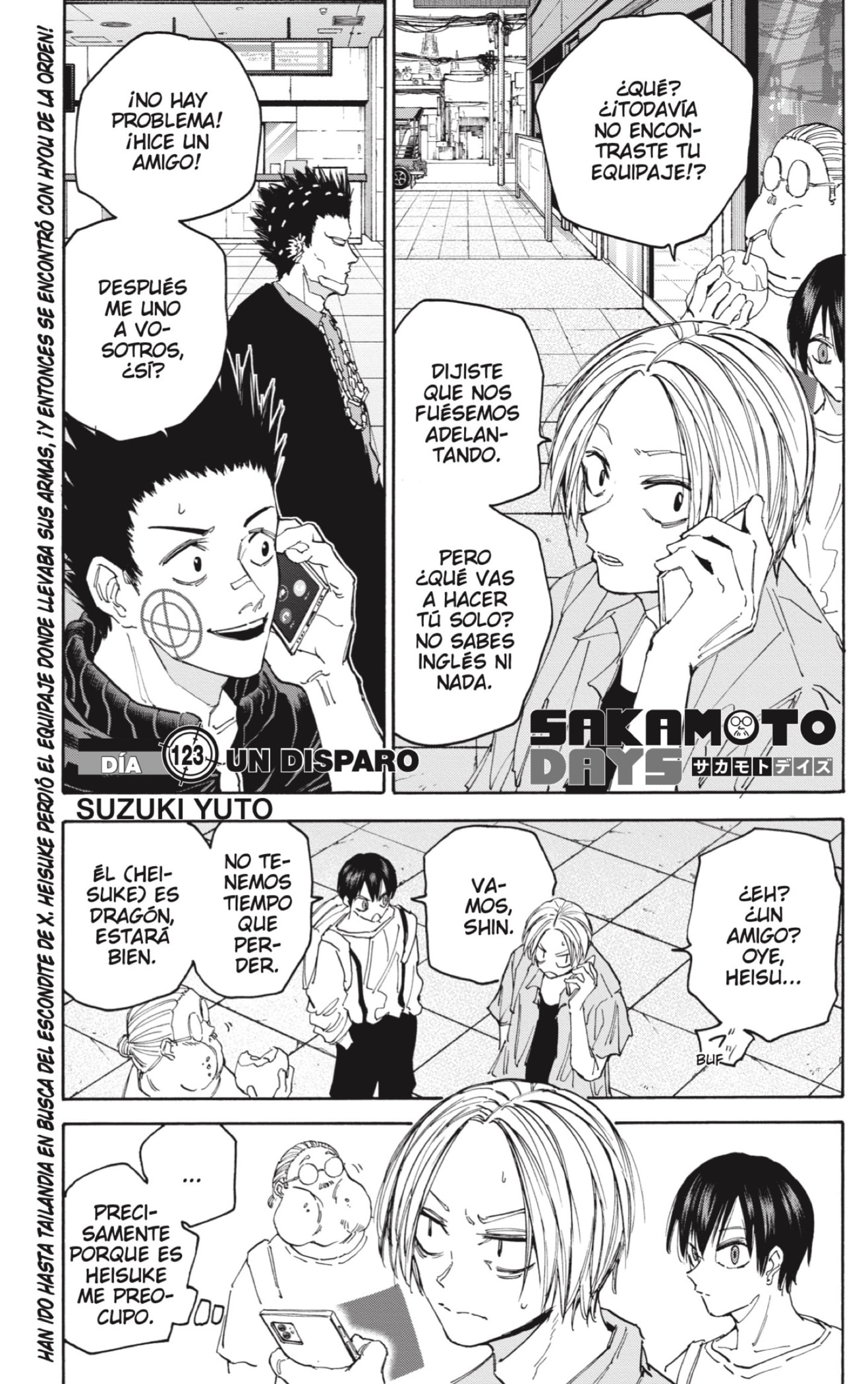 Sakamoto Days capítulo 123 página 1
