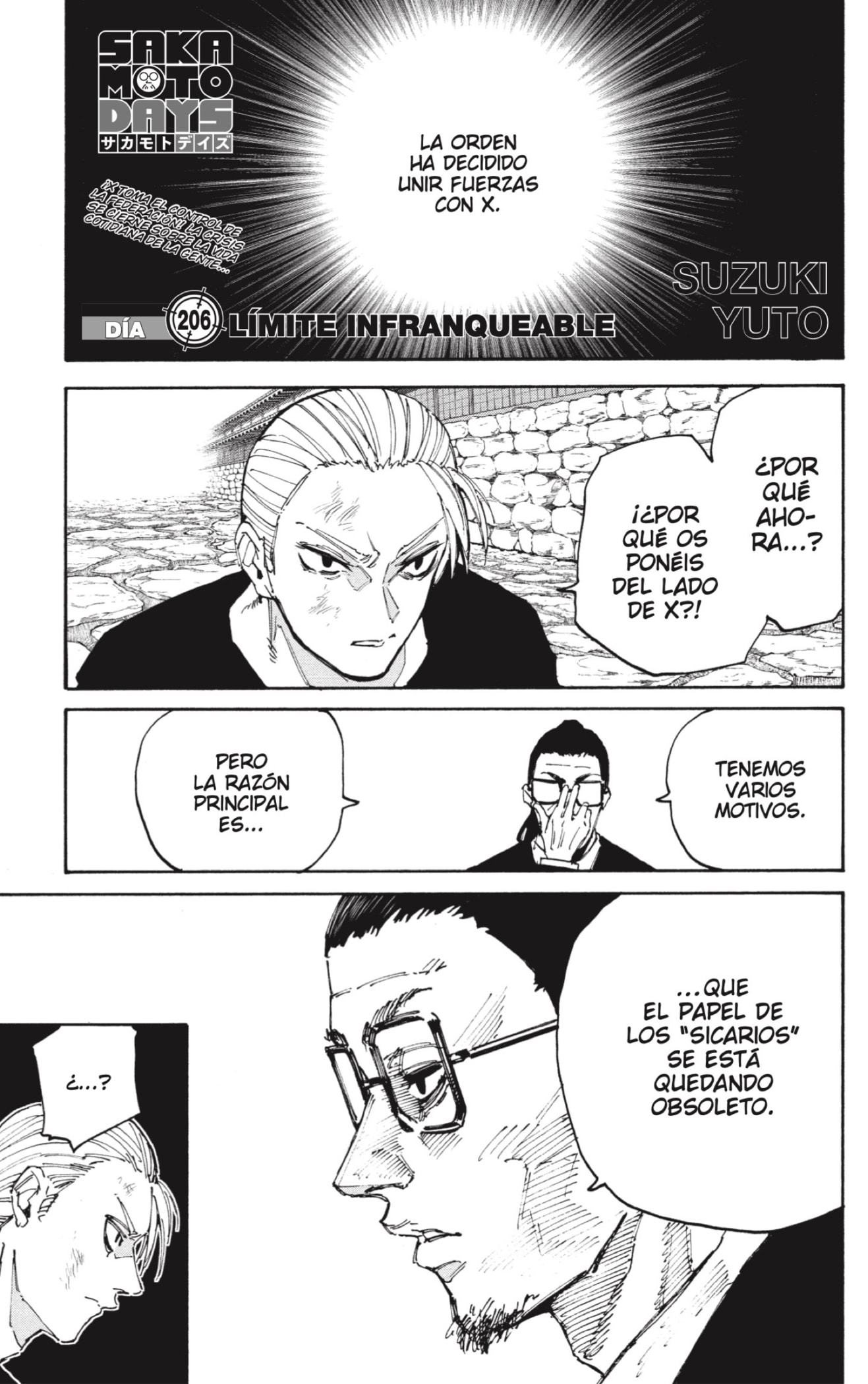 Sakamoto Days capítulo 206 página 1
