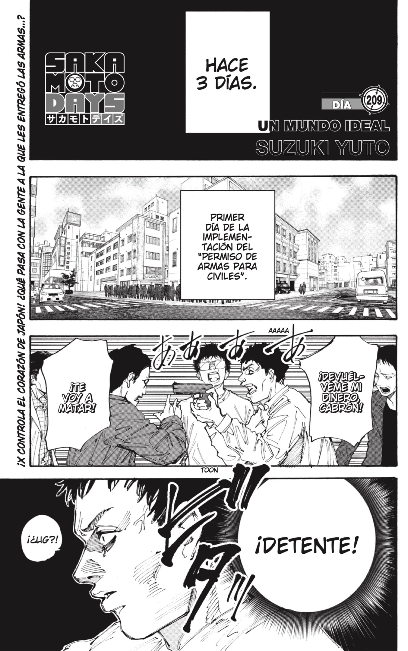 Sakamoto Days capítulo 209 página 1
