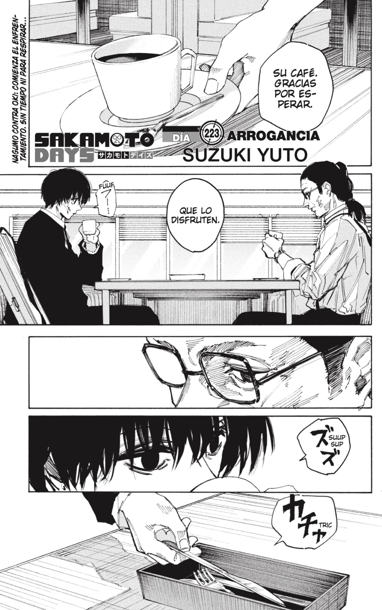Sakamoto Days capítulo 223 página 1