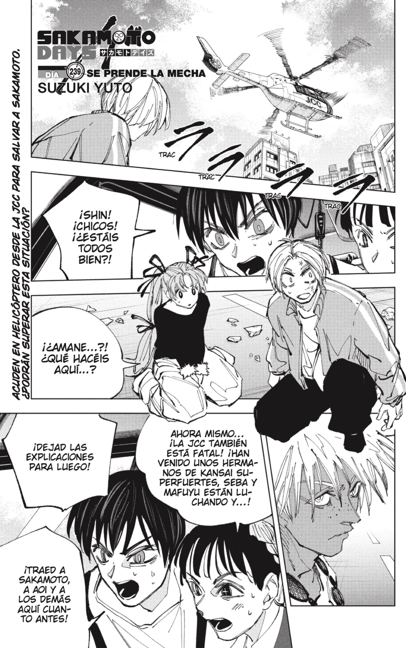 Sakamoto Days capítulo 239 página 1