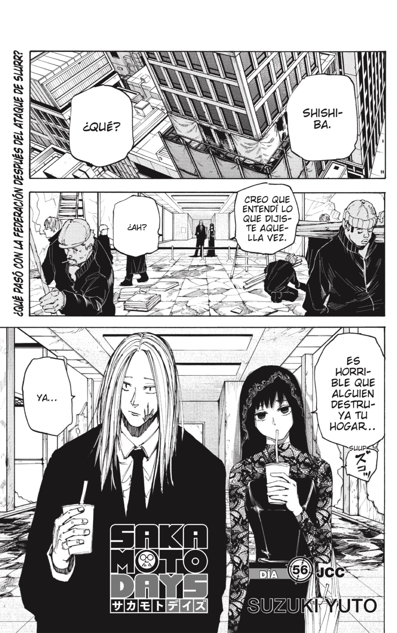 Sakamoto Days capítulo 56 página 1
