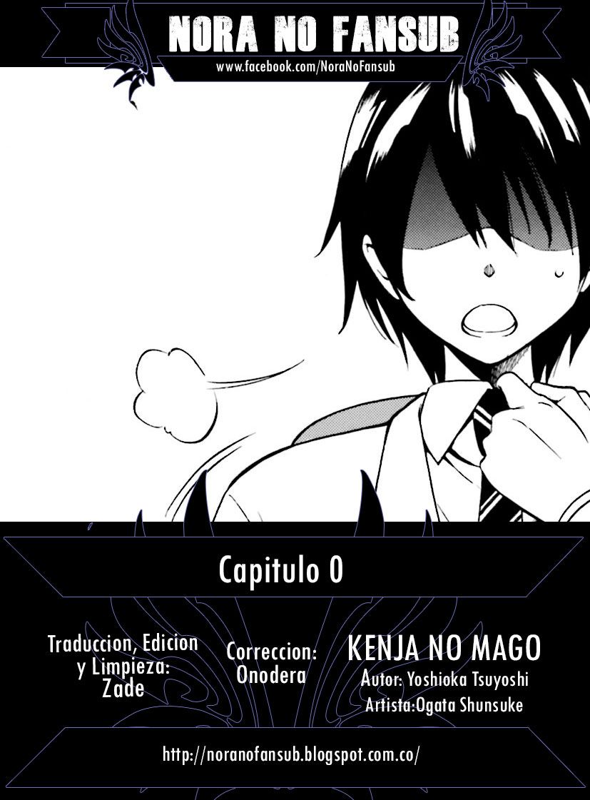 Kenja no Mago capítulo 0 página 1