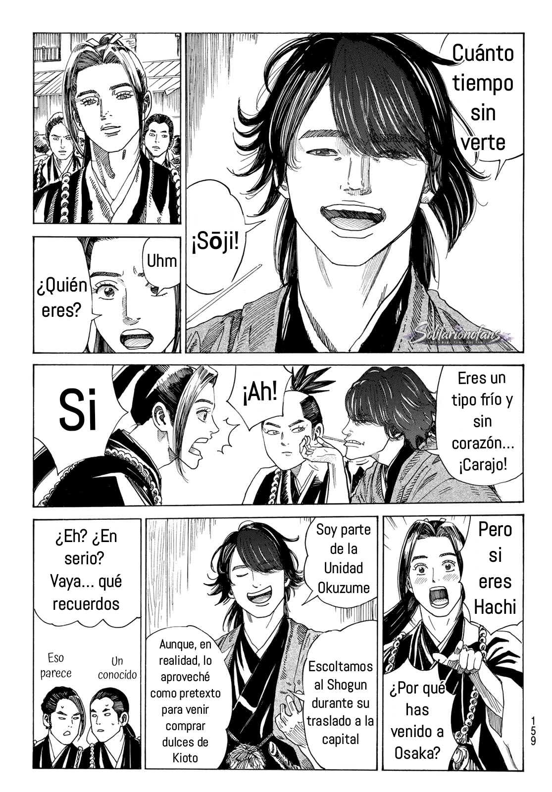 Ao no Miburo —Shinsengumi Hen— capítulo 19 página 15