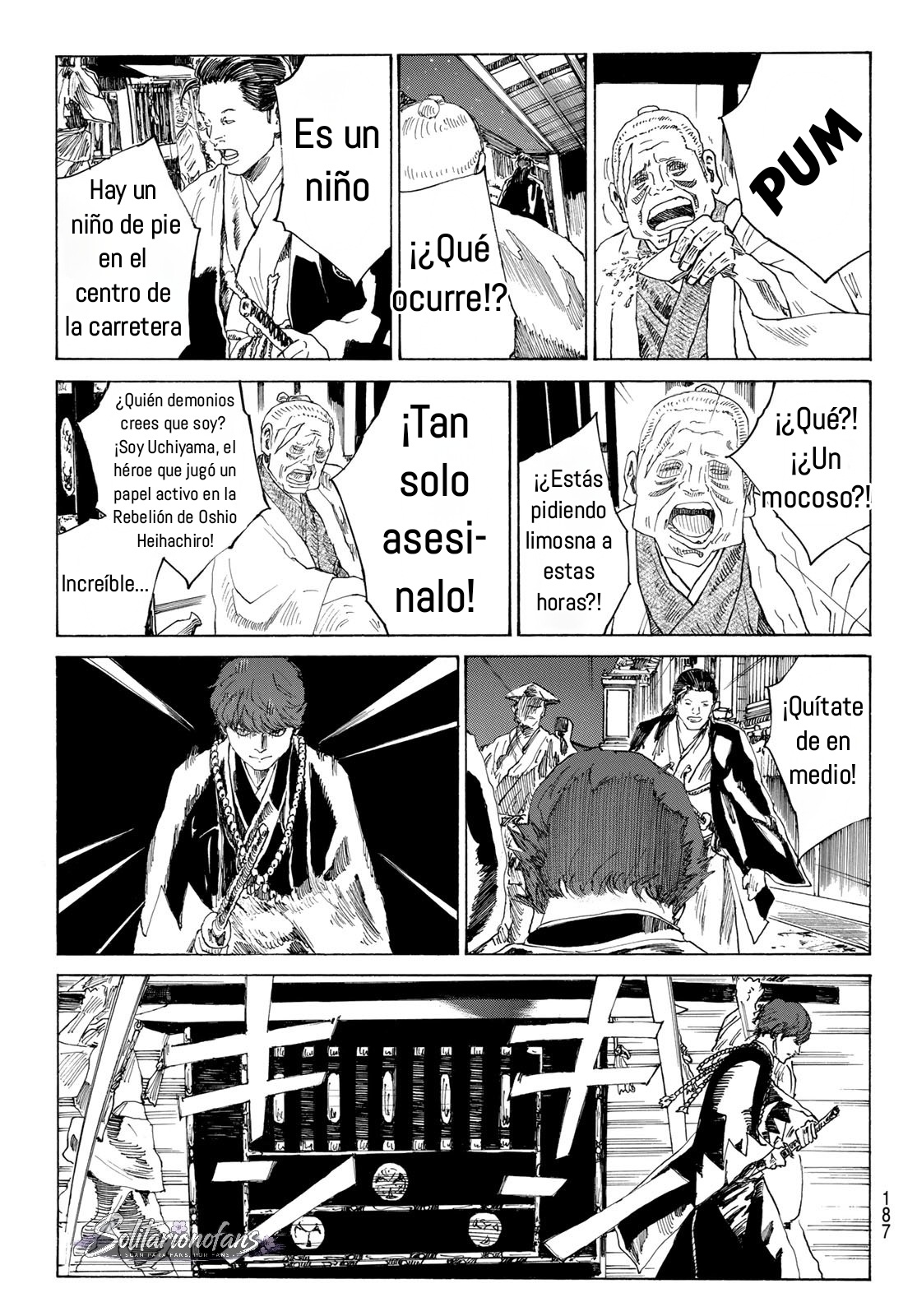 Ao no Miburo —Shinsengumi Hen— capítulo 23 página 3