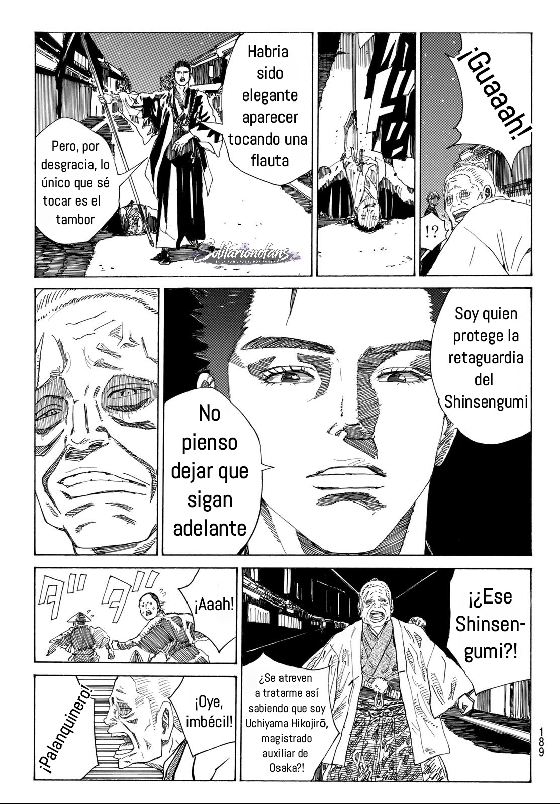 Ao no Miburo —Shinsengumi Hen— capítulo 23 página 5