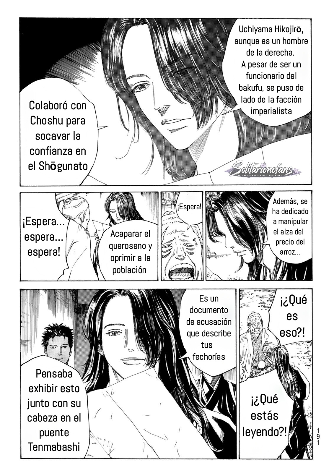 Ao no Miburo —Shinsengumi Hen— capítulo 23 página 7