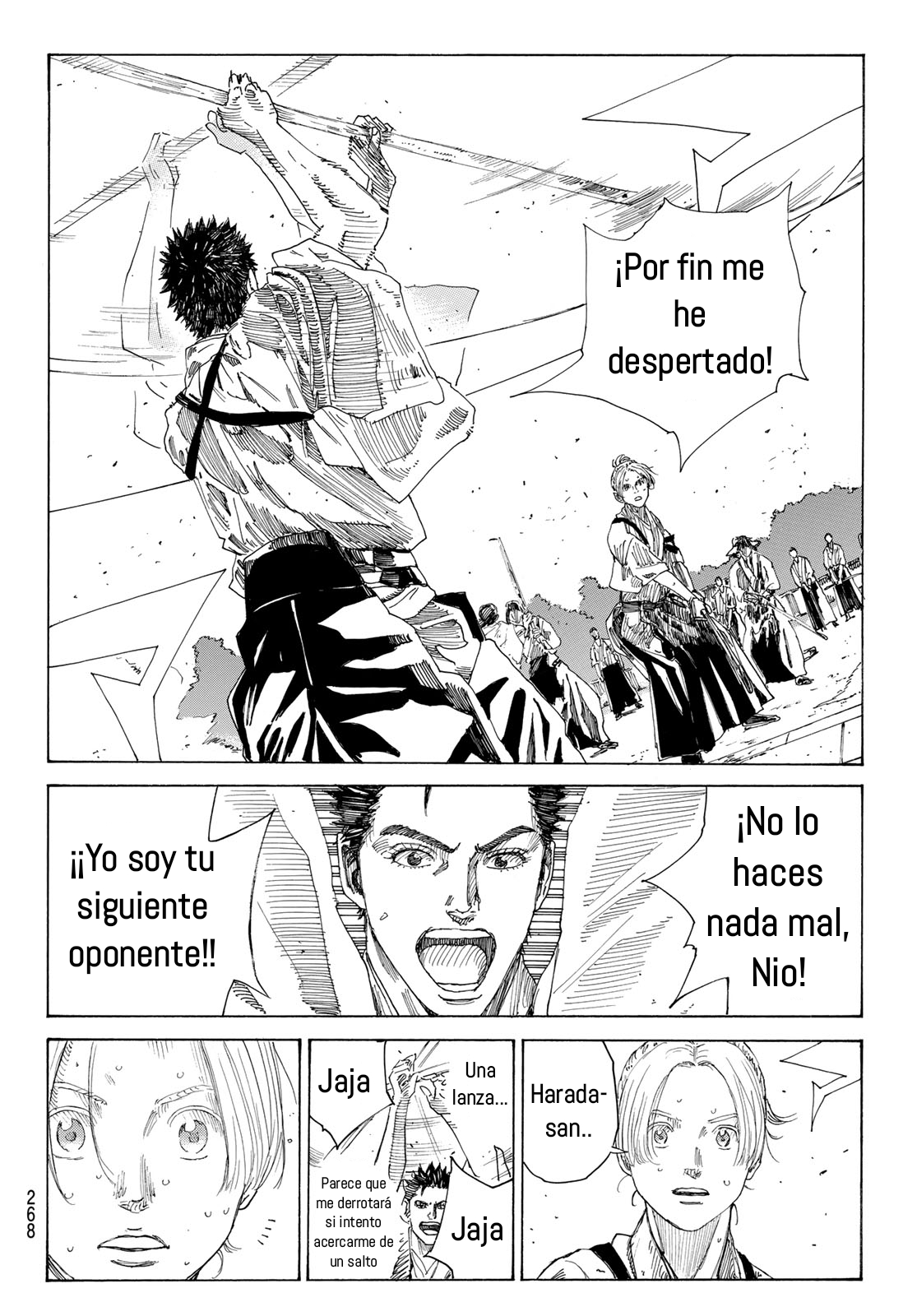 Ao no Miburo —Shinsengumi Hen— capítulo 5 página 10