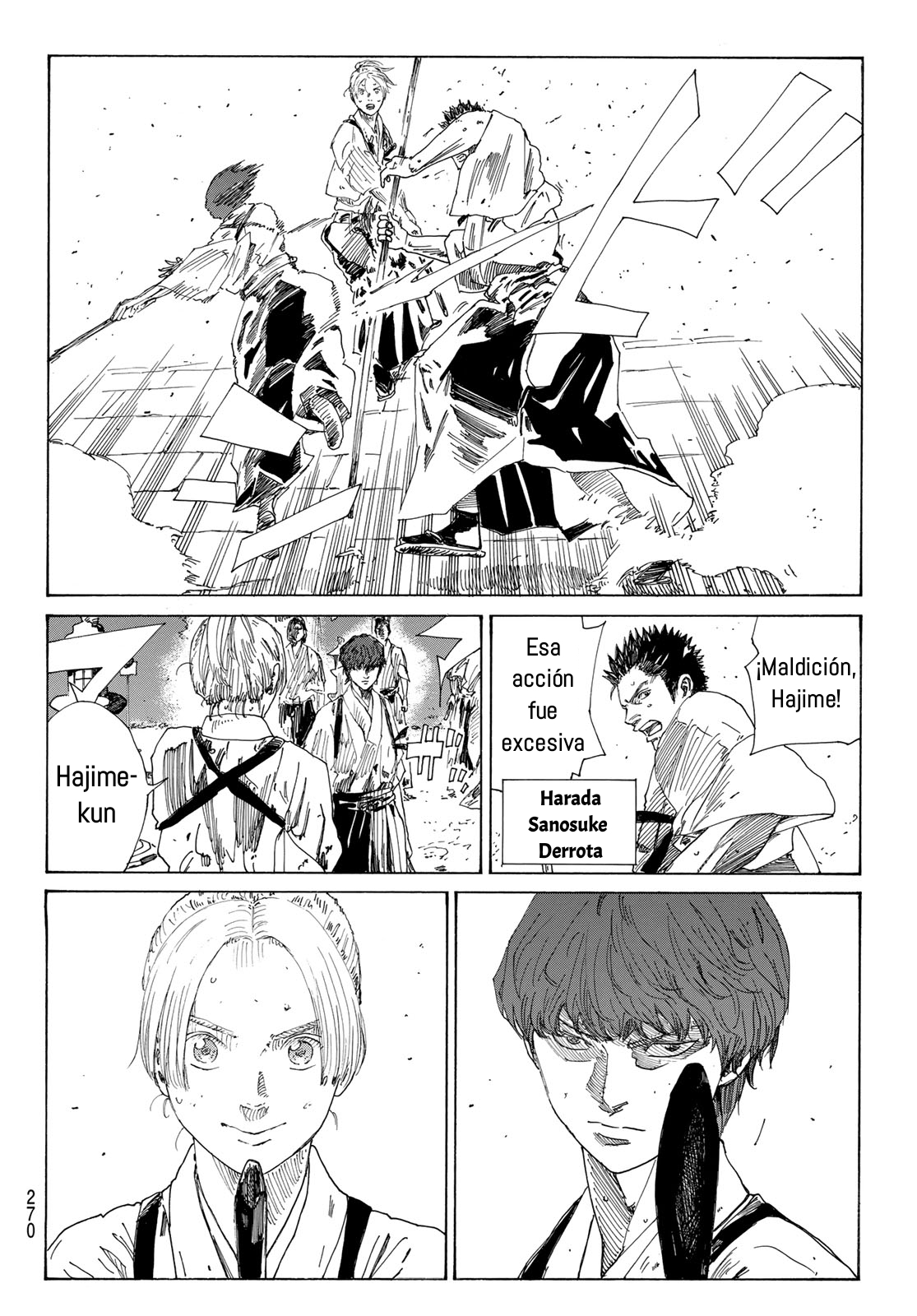 Ao no Miburo —Shinsengumi Hen— capítulo 5 página 12