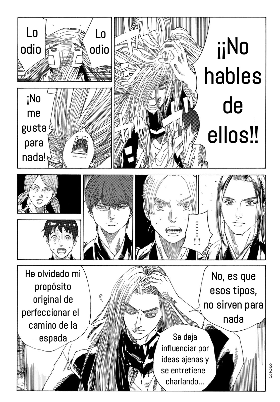 Ao no Miburo —Shinsengumi Hen— capítulo 9 página 12