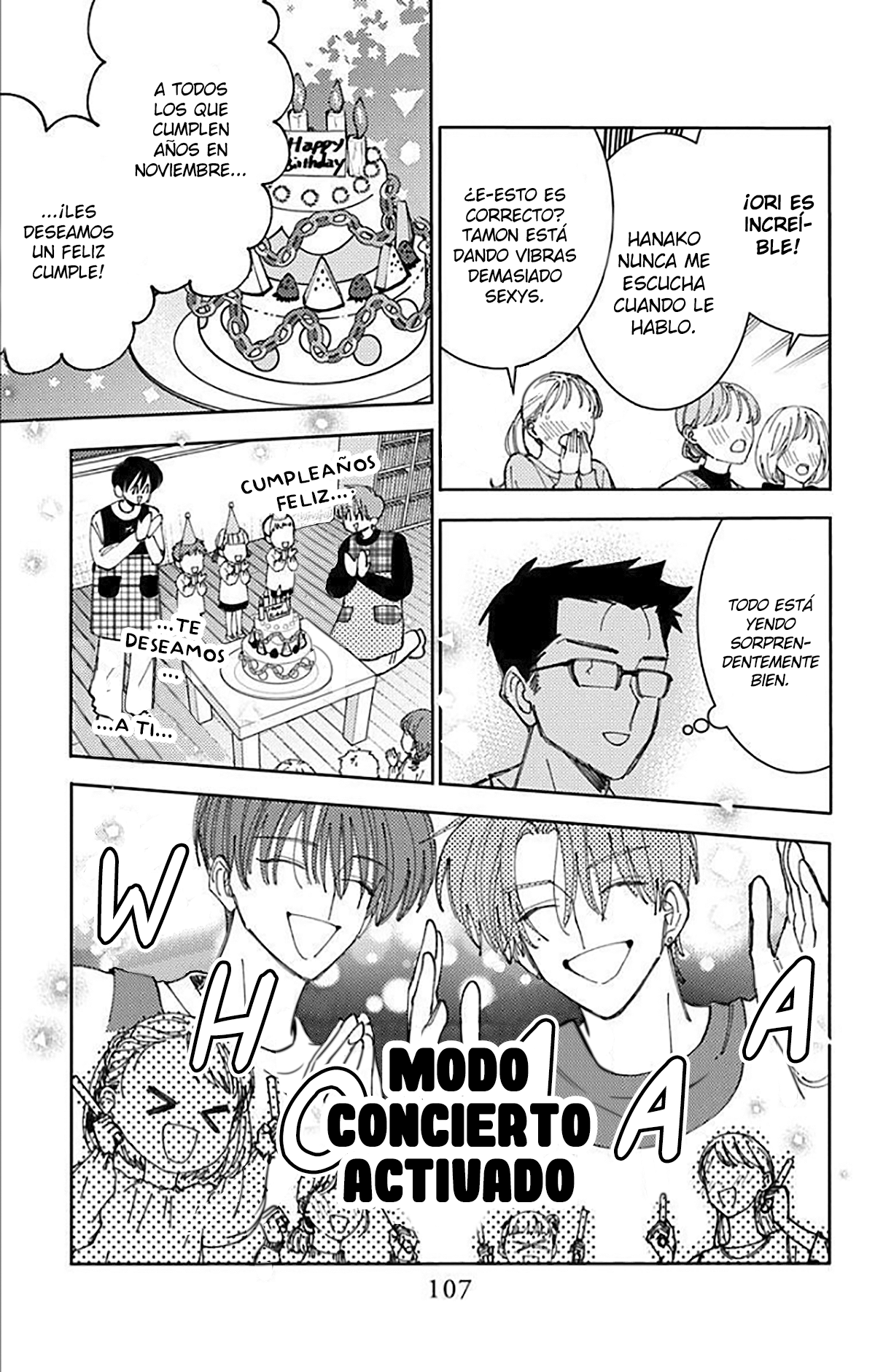 Tamon-kun ima docchi?! capítulo 63 página 6