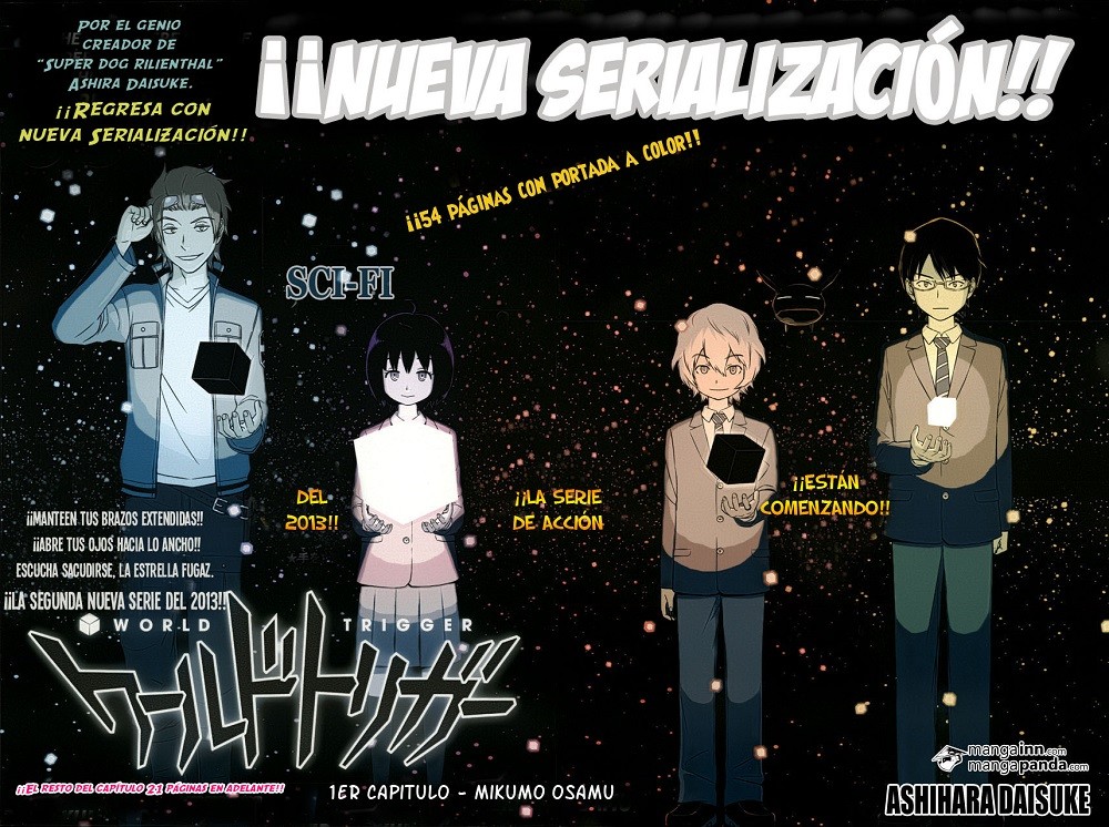 World Trigger capítulo 1 página 4