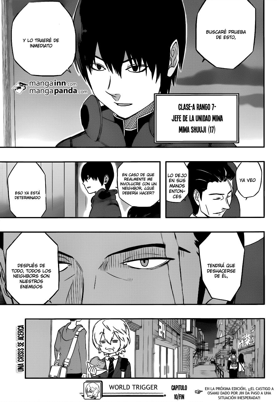 World Trigger capítulo 10 página 19