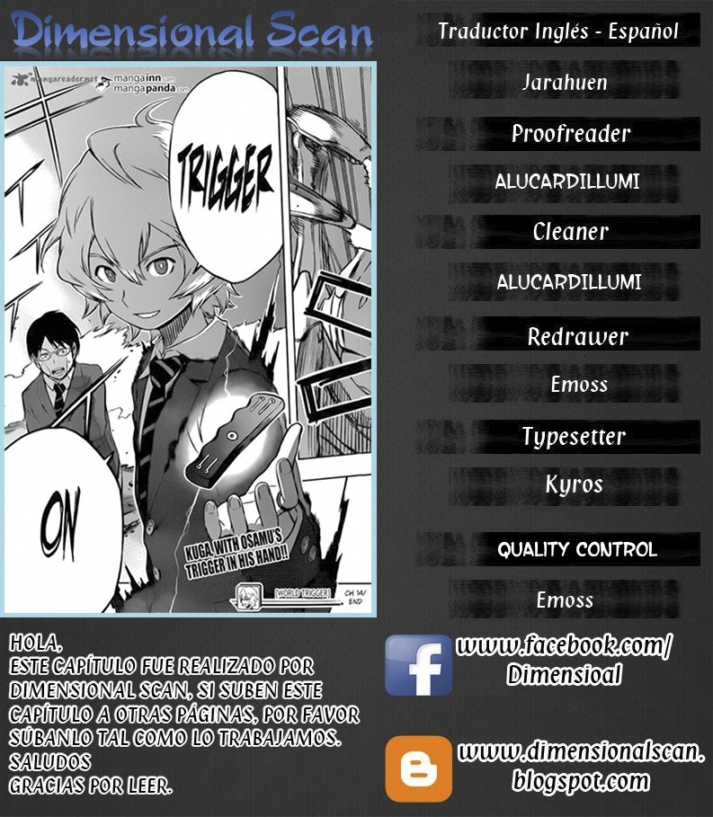 World Trigger capítulo 108 página 1