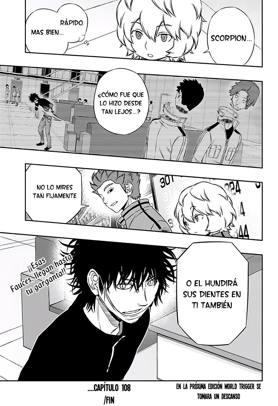 World Trigger capítulo 108 página 20