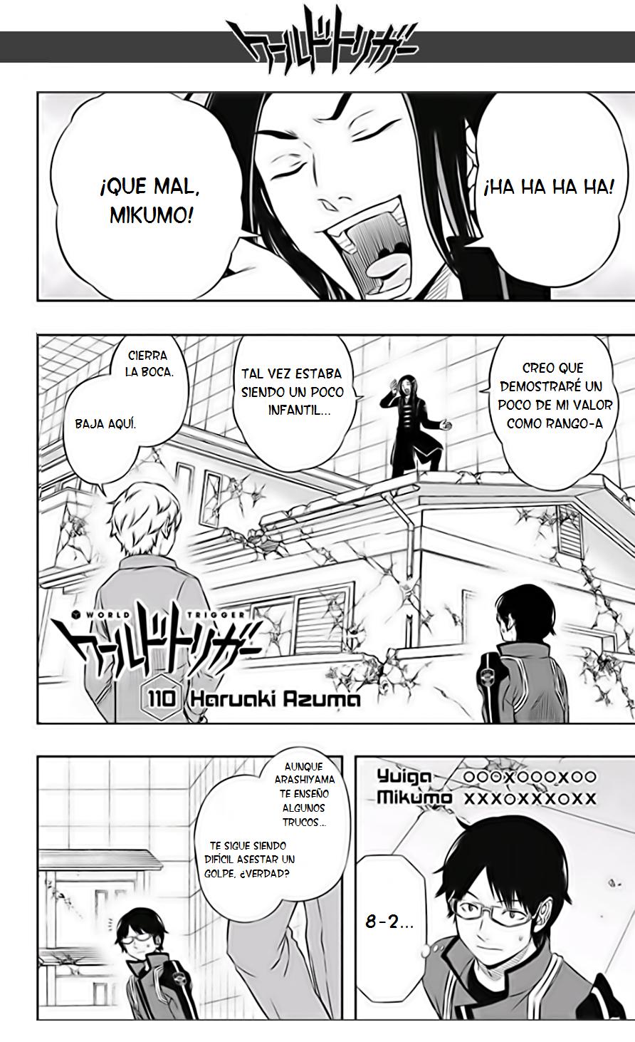 World Trigger capítulo 110 página 4