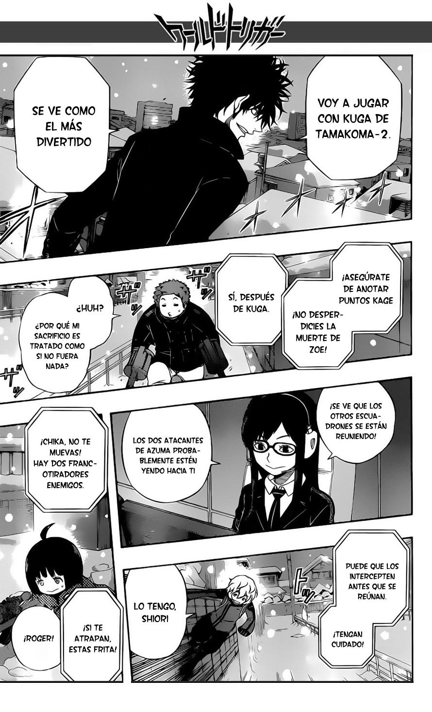 World Trigger capítulo 111 página 13
