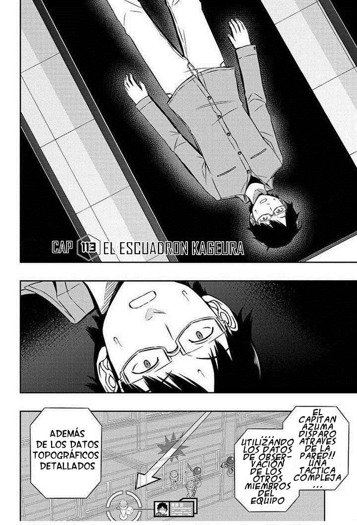 World Trigger capítulo 113 página 2