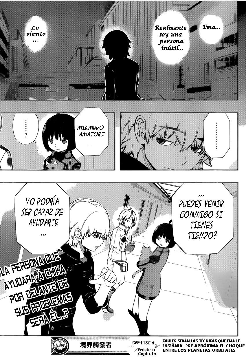World Trigger capítulo 118 página 19