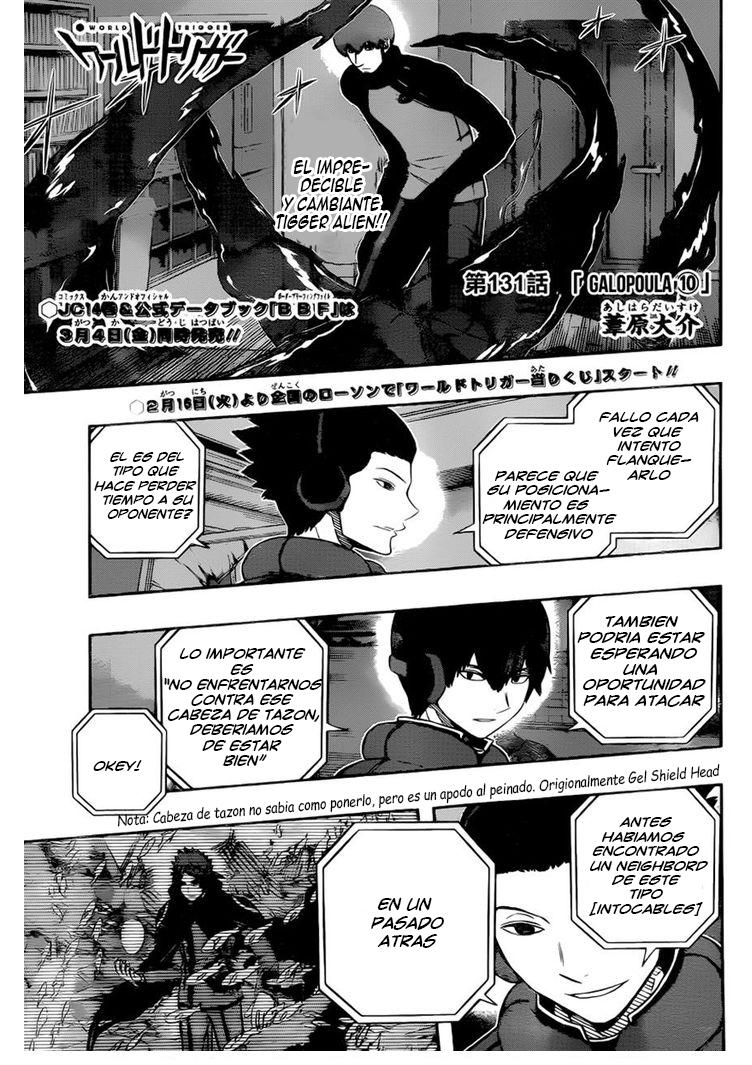 World Trigger capítulo 131 página 4