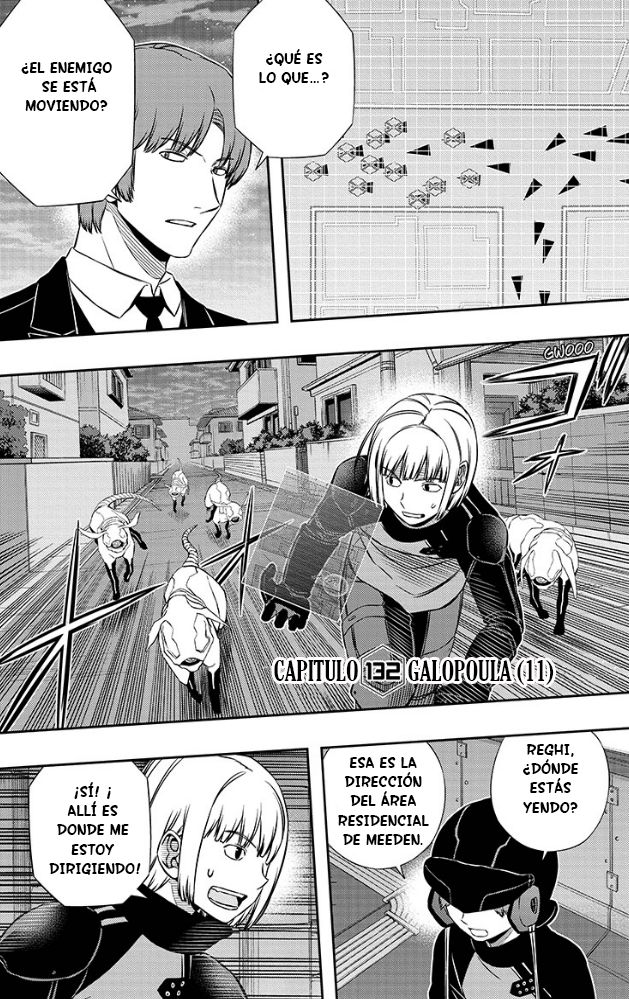 World Trigger capítulo 132 página 4