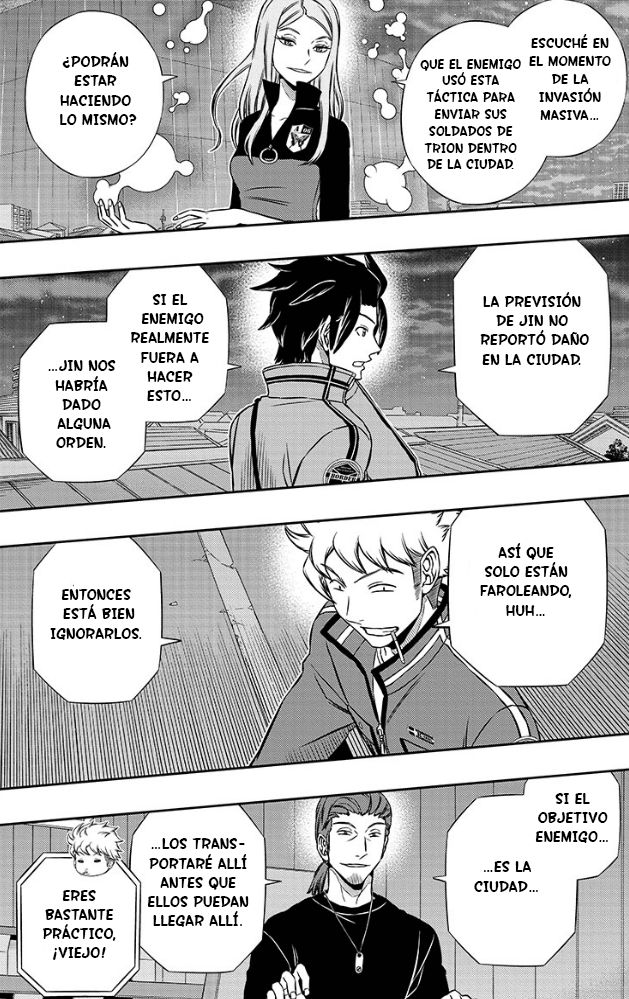 World Trigger capítulo 132 página 6
