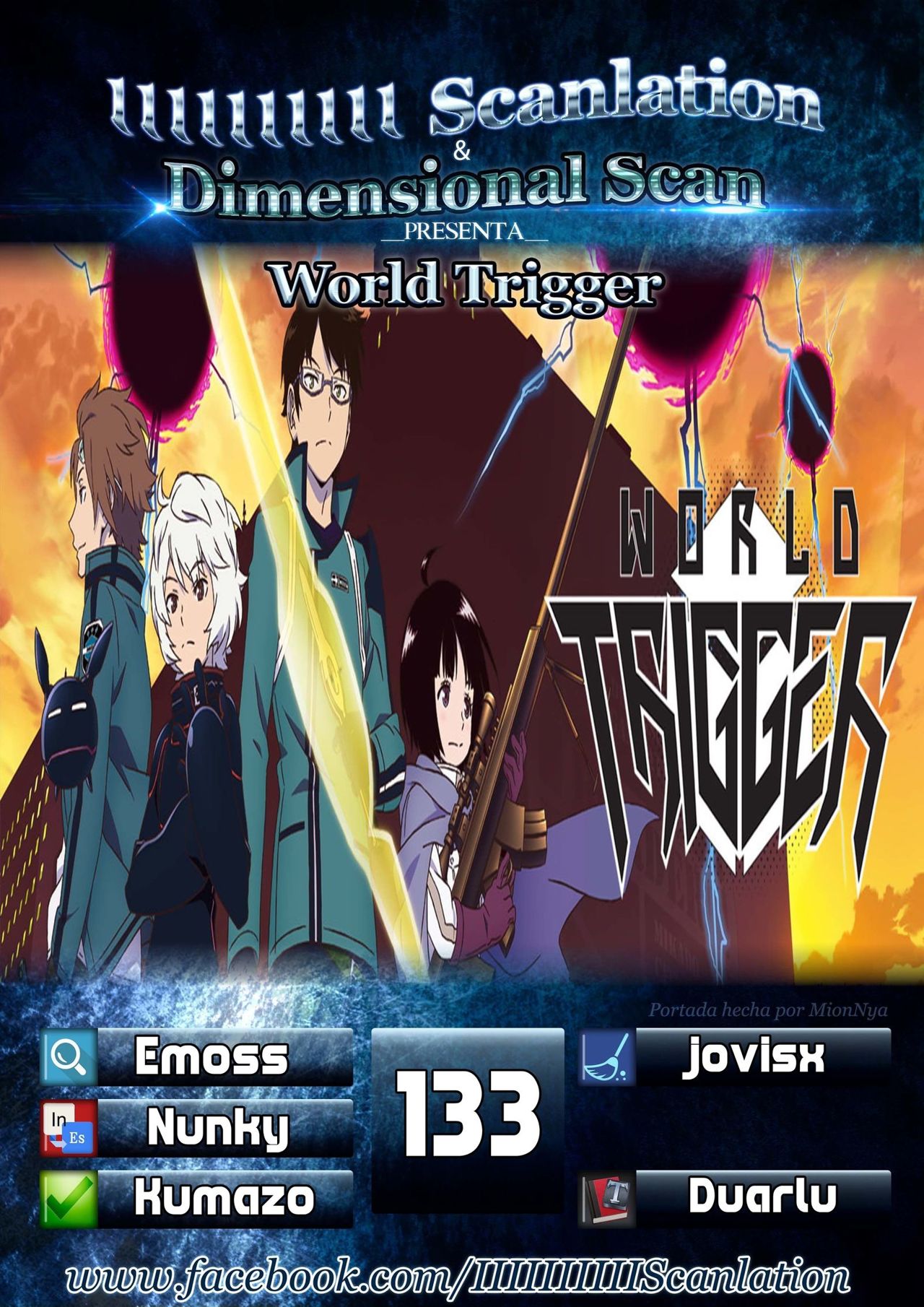 World Trigger capítulo 133 página 2