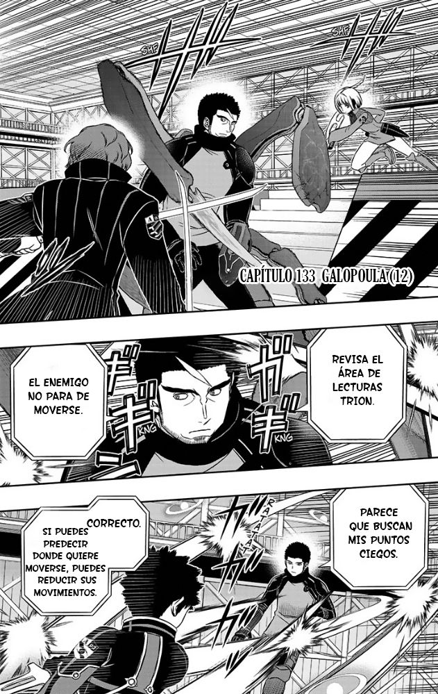 World Trigger capítulo 133 página 4